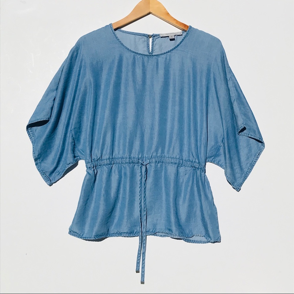 MARC NEW YORK Chambray Blouse - Picture 1 of 4